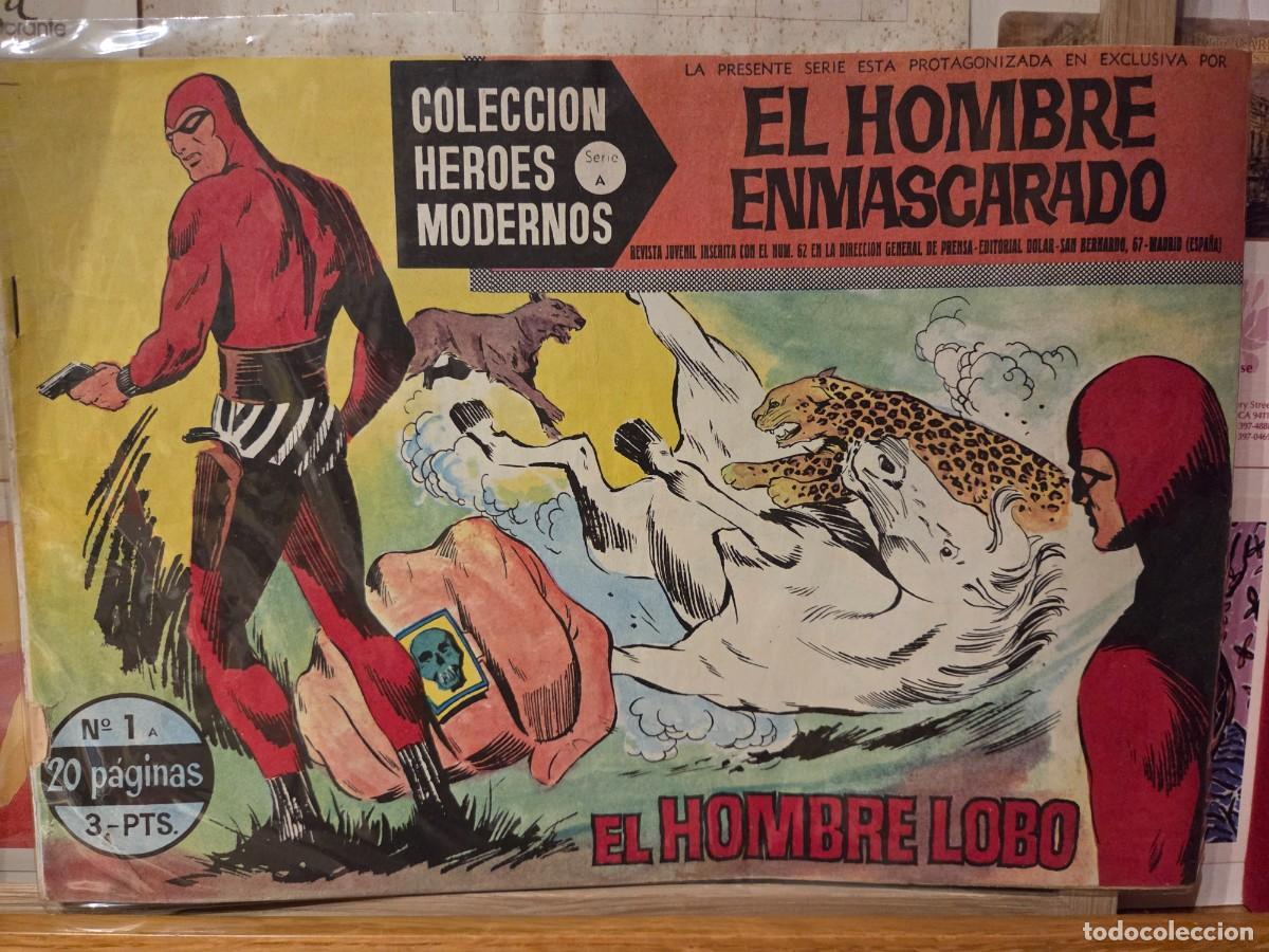 Tebeos: HOMBRE ENMASCARADO DOLAR 1964 SERIE A 75 N&Uacute;MEROS COLECCI&Oacute;N COMPLETA&iexcl;&iexcl;&iexcl;