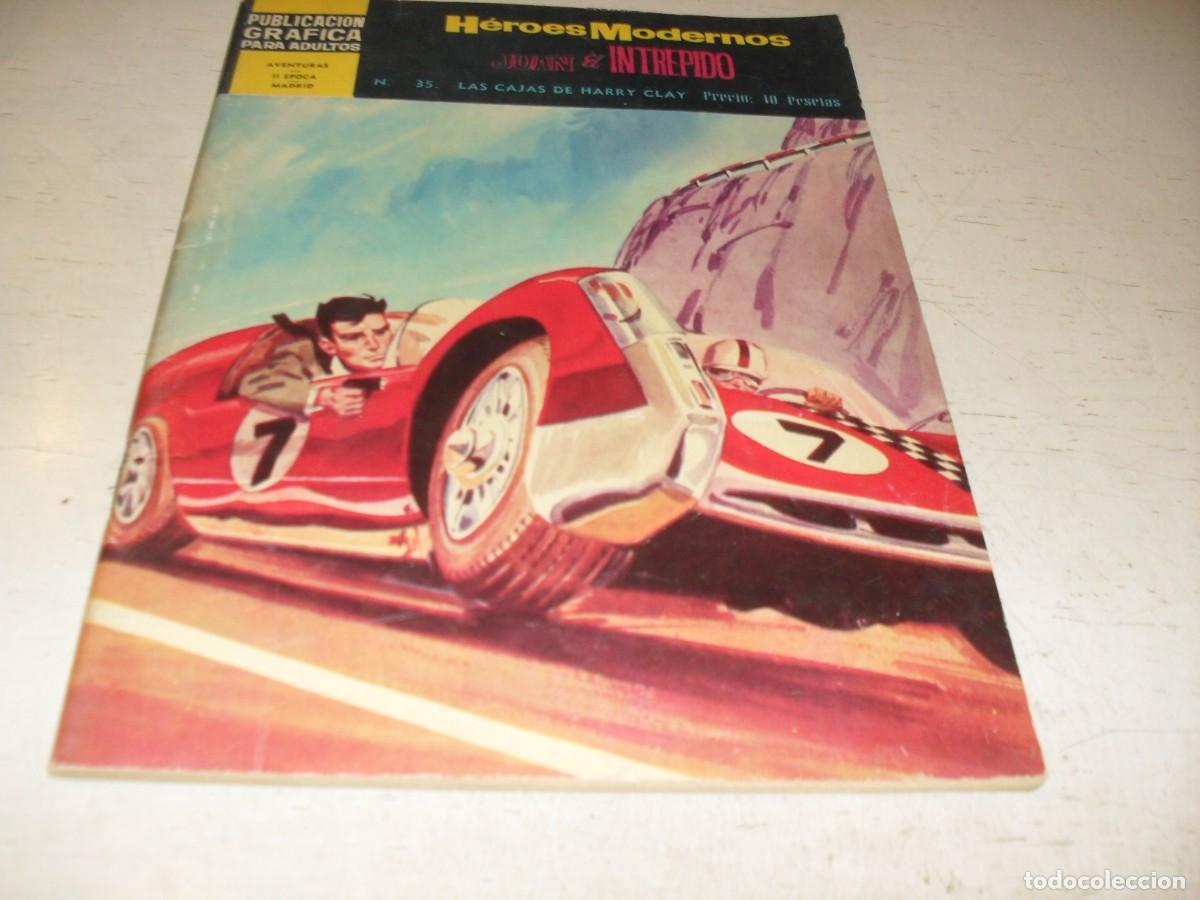 Livros de Banda Desenhada: HEROES MODERNOS N&ordm; 35,DE 50,JUAN EL INTREPIDO(JOHNNY HAZZARD).DOLAR,1966