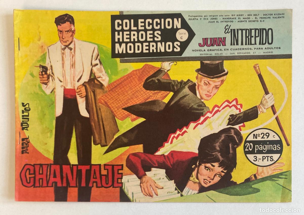 Comics: JUAN EL INTREPIDO, COLECCION HEROES MODERNOS - N&ordm;29, DOLAR