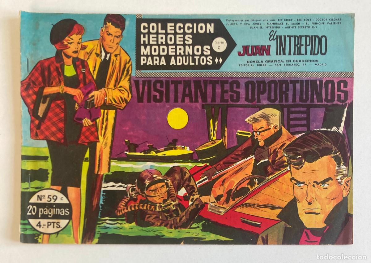 Tebeos: JUAN EL INTREPIDO, COLECCION HEROES MODERNOS - N&ordm;59, DOLAR