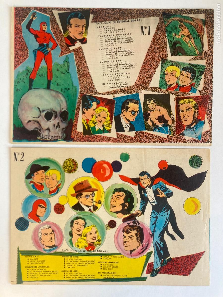 Tebeos: JORGE Y FERNANDO - HEROES MODERNOS, COMPLETA, 16 NUMEROS, DOL&Aacute;R - Foto 3