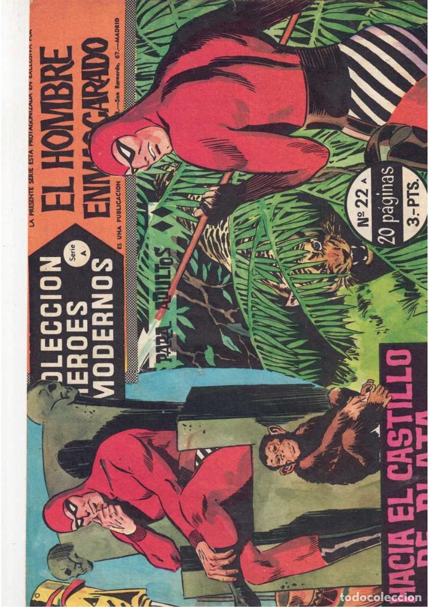 Tebeos: Hombre Enmascarado 22. D&oacute;lar