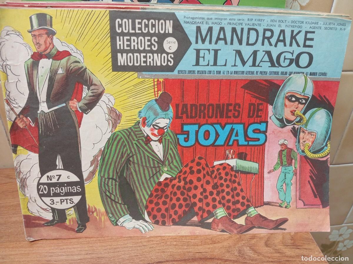 Tebeos: COLECCION HEROES MODERNOS - SERIE C - N&ordm; 7 - MANDRAKE - DOLAR
