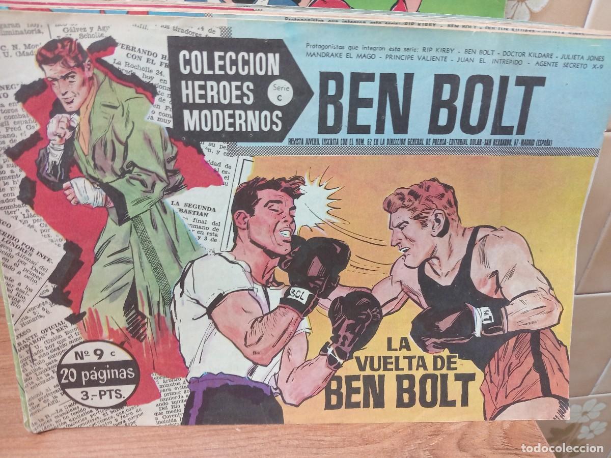 Tebeos: COLECCION HEROES MODERNOS - SERIE C - N&ordm; 9 - BEN BOLT - DOLAR