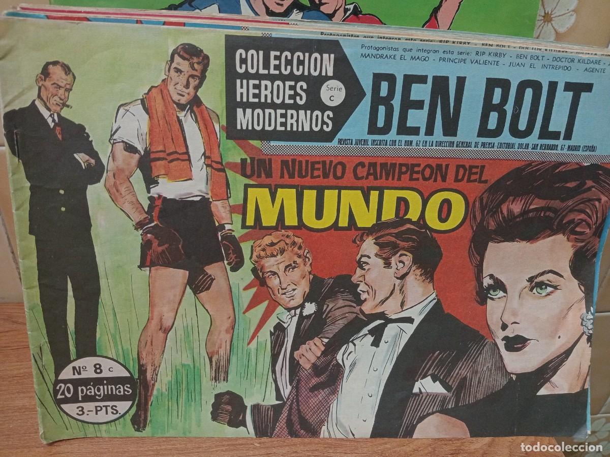 Comics: COLECCION HEROES MODERNOS - SERIE C - N&ordm; 8 - BEN BOLT - DOLAR