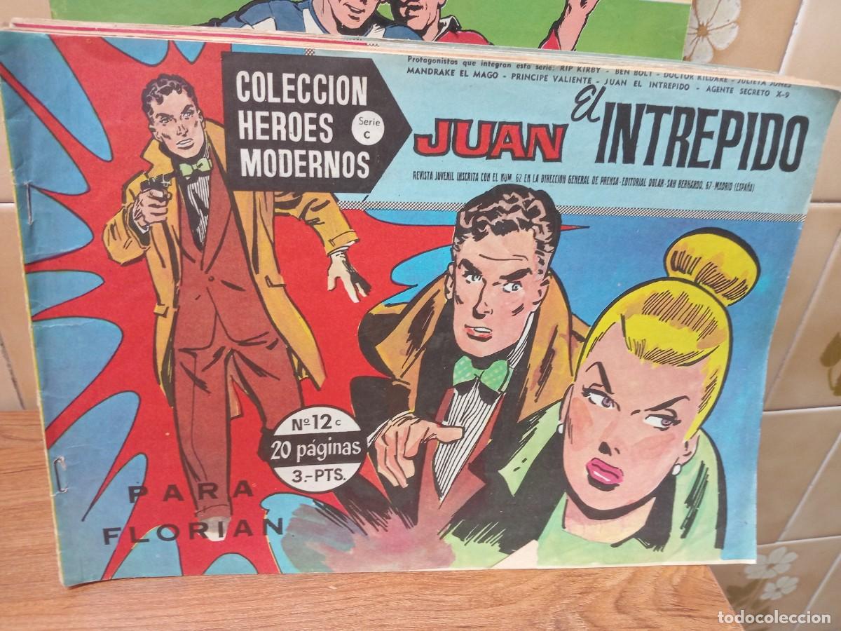 Tebeos: COLECCION HEROES MODERNOS - SERIE C - N&ordm; 12 -JUAN EL INTREPIDO - DOLAR