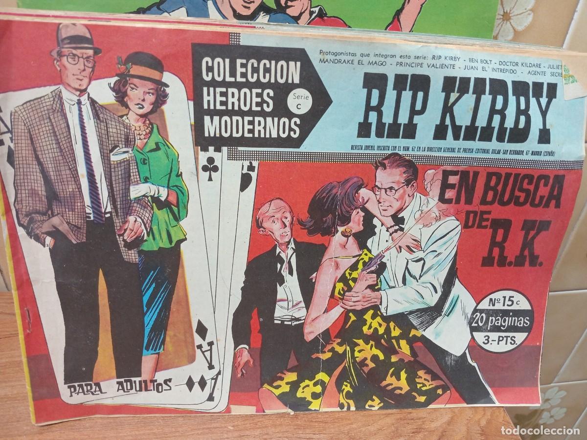 BDs: COLECCION HEROES MODERNOS - SERIE C - N&ordm; 15 - RIP KIRBY - DOLAR