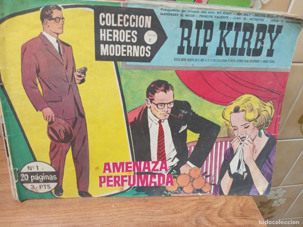 Livros de Banda Desenhada: COLECCION HEROES MODERNOS - SERIE C - N&ordm; 1 - RIP KIRBY - DOLAR
