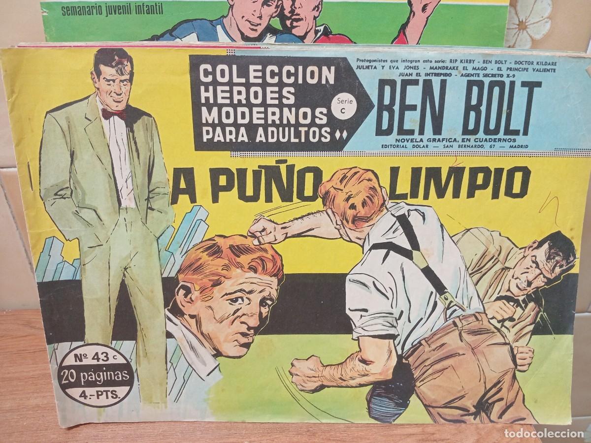 Giornalini: COLECCION HEROES MODERNOS - SERIE C - N&ordm; 43 - BEN BOLT - DOLAR