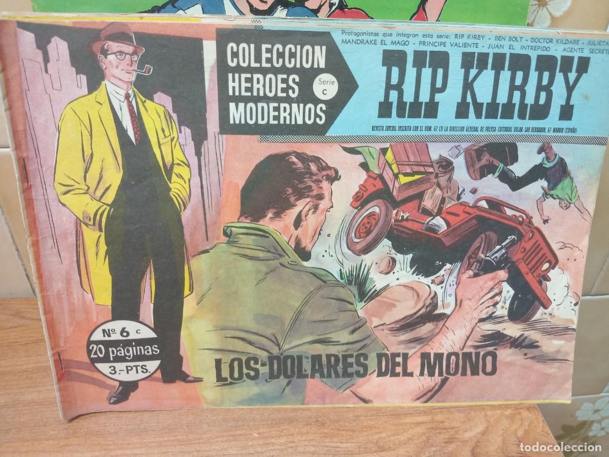 BDs: COLECCION HEROES MODERNOS - SERIE C - N&ordm; 6 - RIP KIRBY - DOLAR