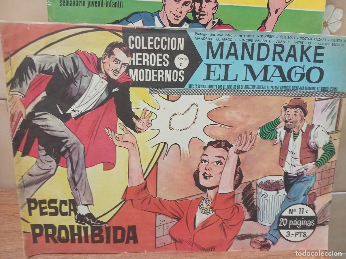 Livros de Banda Desenhada: COLECCION HEROES MODERNOS - SERIE C - N&ordm; 11 - MANDRAKE - DOLAR