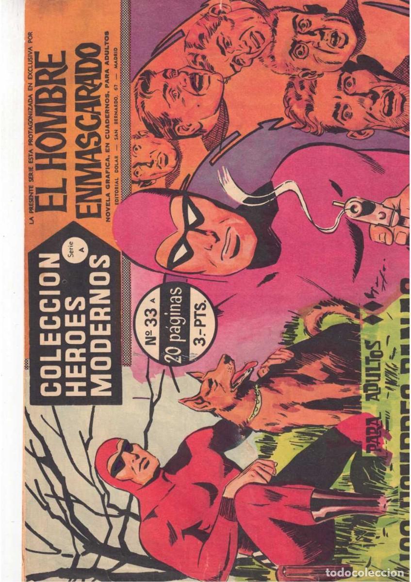 Tebeos: Hombre Enmascarado 33. D&oacute;lar