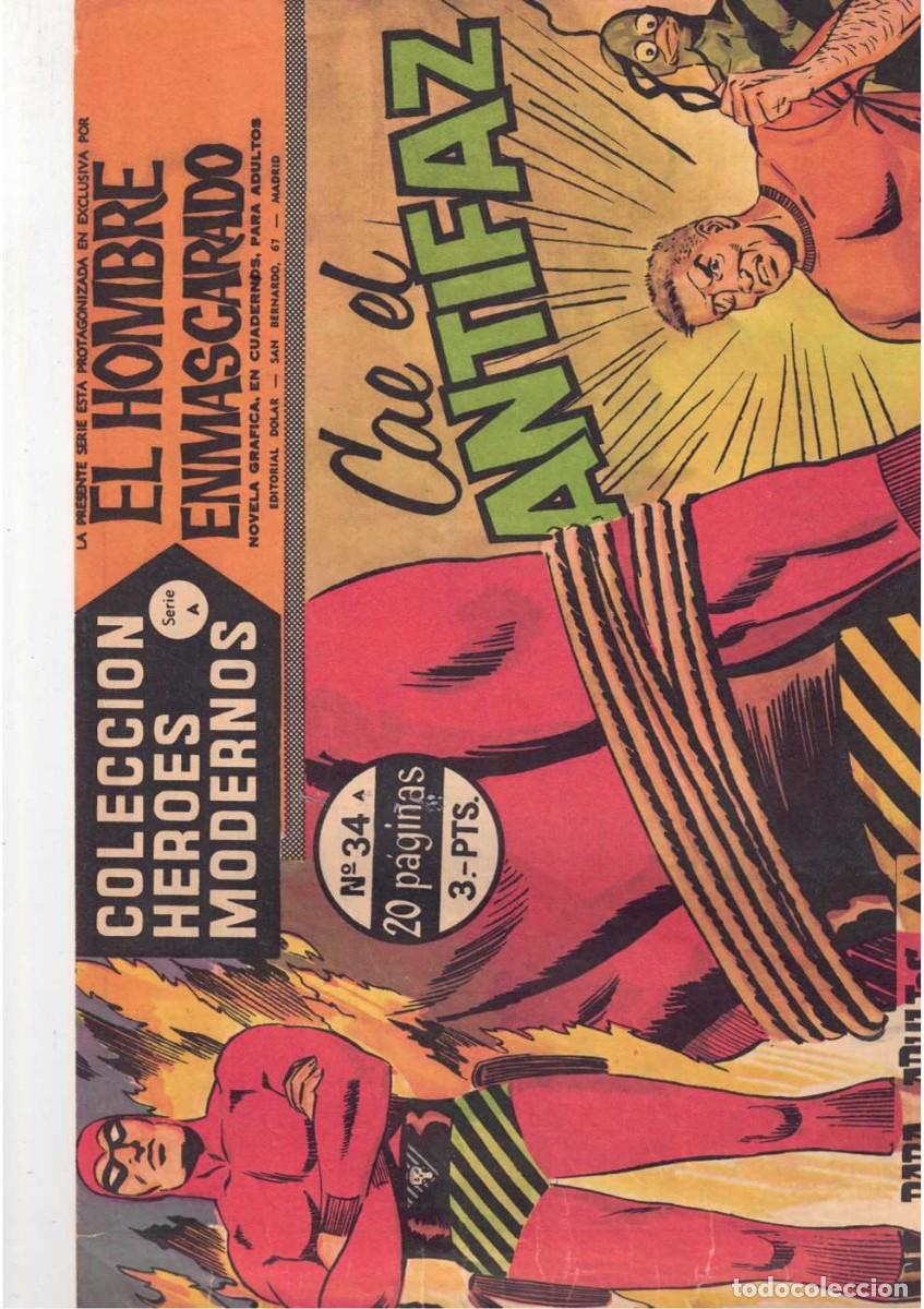 Tebeos: Hombre Enmascarado 34. D&oacute;lar