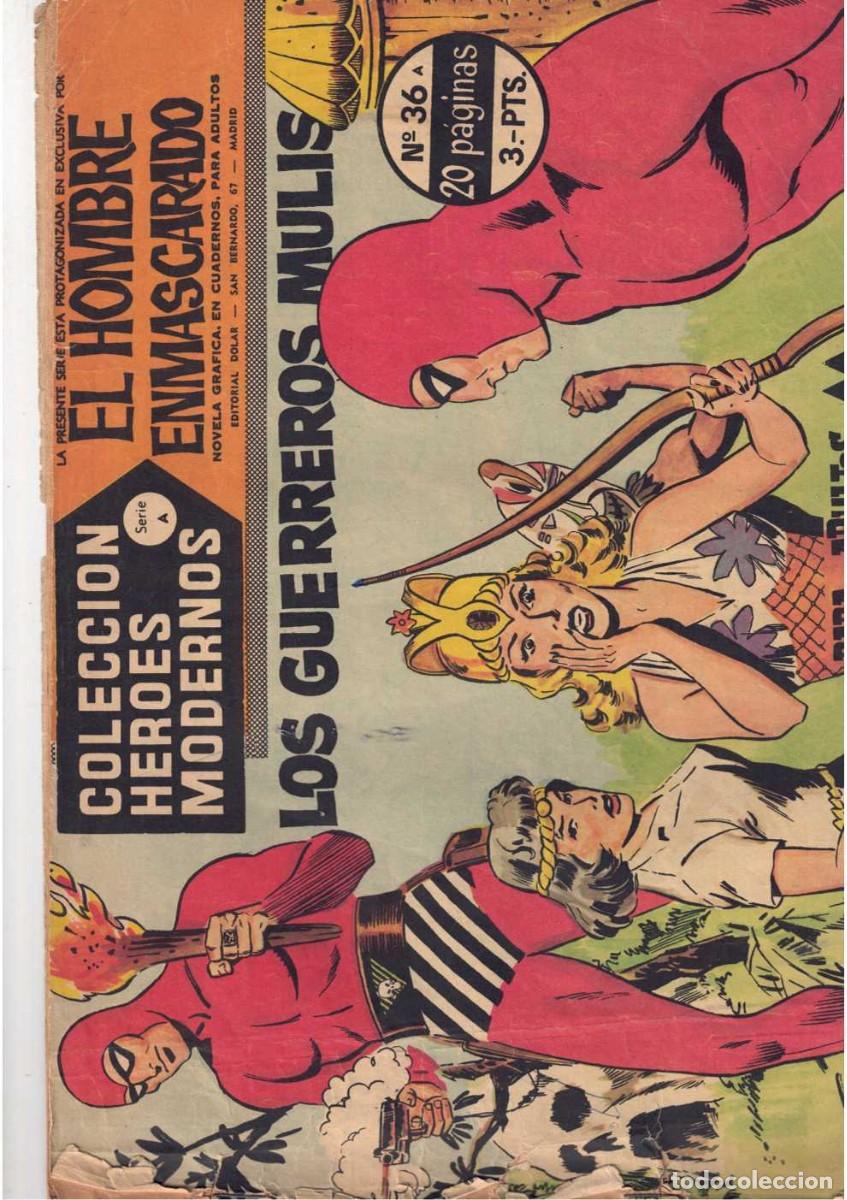 Tebeos: Hombre Enmascarado 36. D&oacute;lar