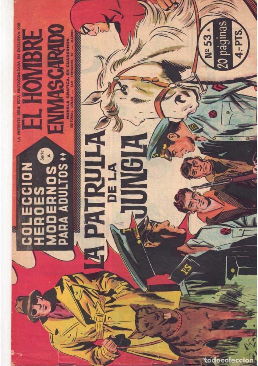 Tebeos: Hombre Enmascarado 53. D&oacute;lar