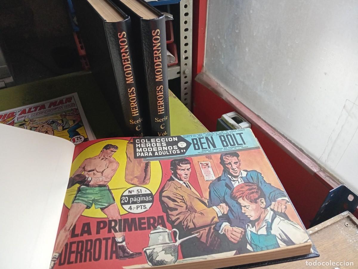 Tebeos: HEROES MODERNOS - SERIE C - COMPLETA - 75 NUMEROS - 3 TOMOS - DOLAR