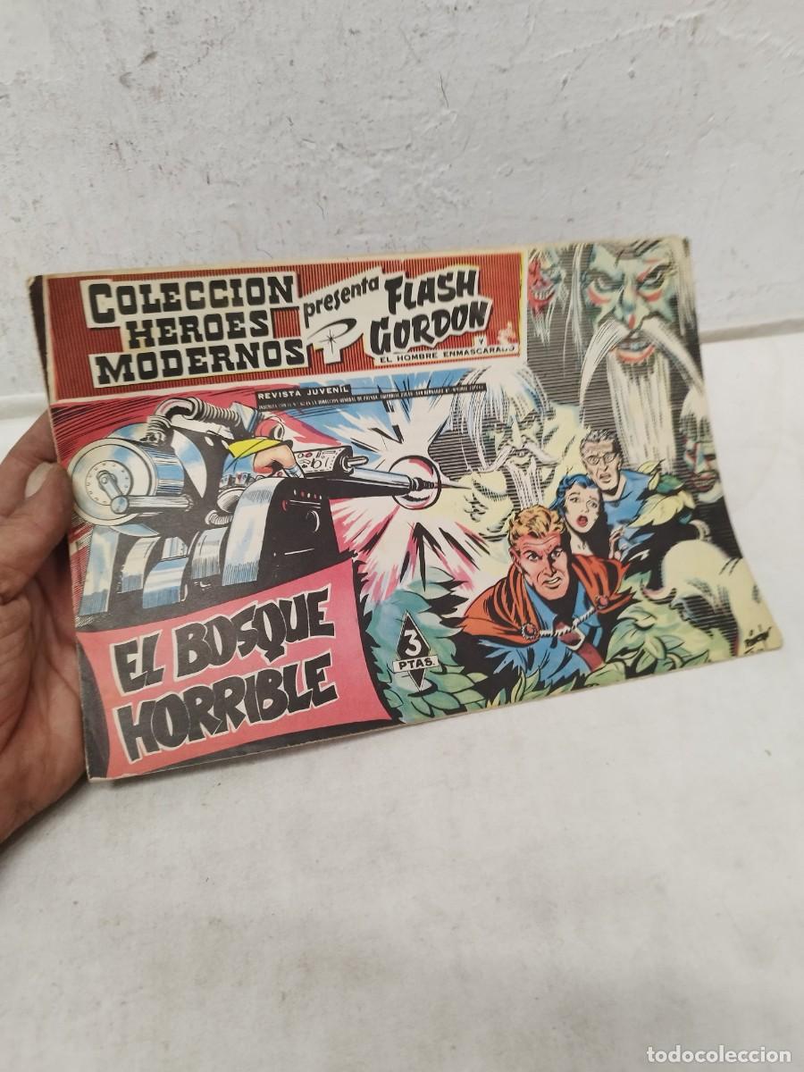 Tebeos: Comic Colecci&oacute;n H&eacute;roes Modernos, Flash Gordon y El Hombre Enmascarado. El bosque horrible.