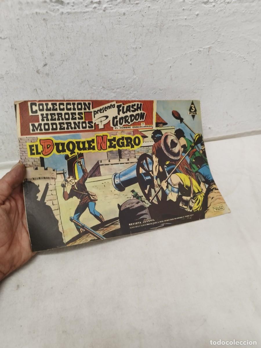 BDs: Comic Colecci&oacute;n H&eacute;roes Modernos, Flash Gordon y El Hombre Enmascarado. El duque negro.