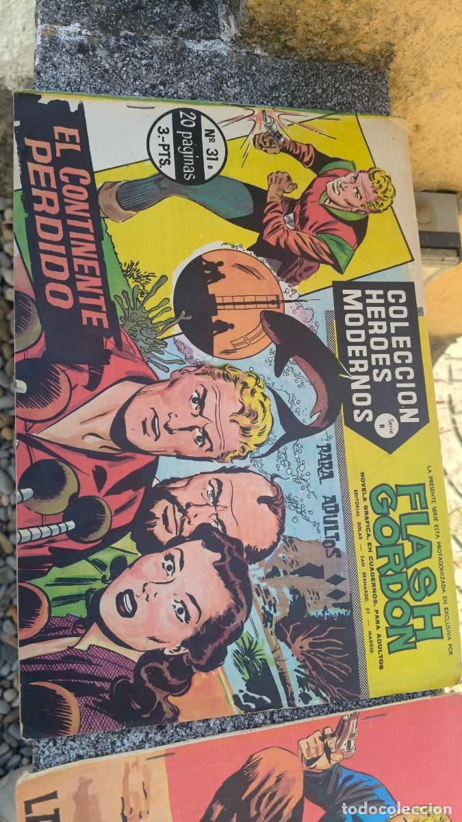 Tebeos: 5 Flash gordon serie B dolar ann&eacute;es 60 - Foto 2
