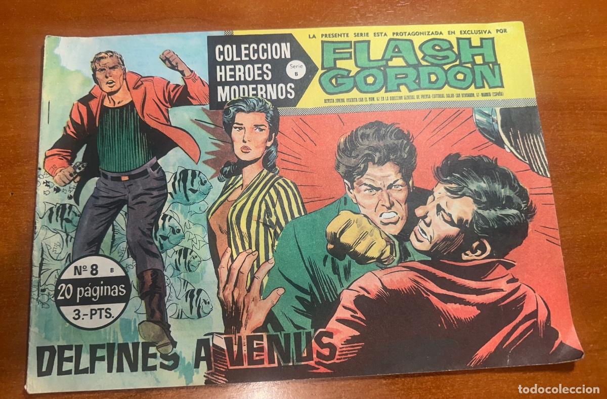 Tebeos: FLASH GORDON HEROES MODERNOS SERIE B NUM. 8 ORIGINAL EDIT. DOLAR