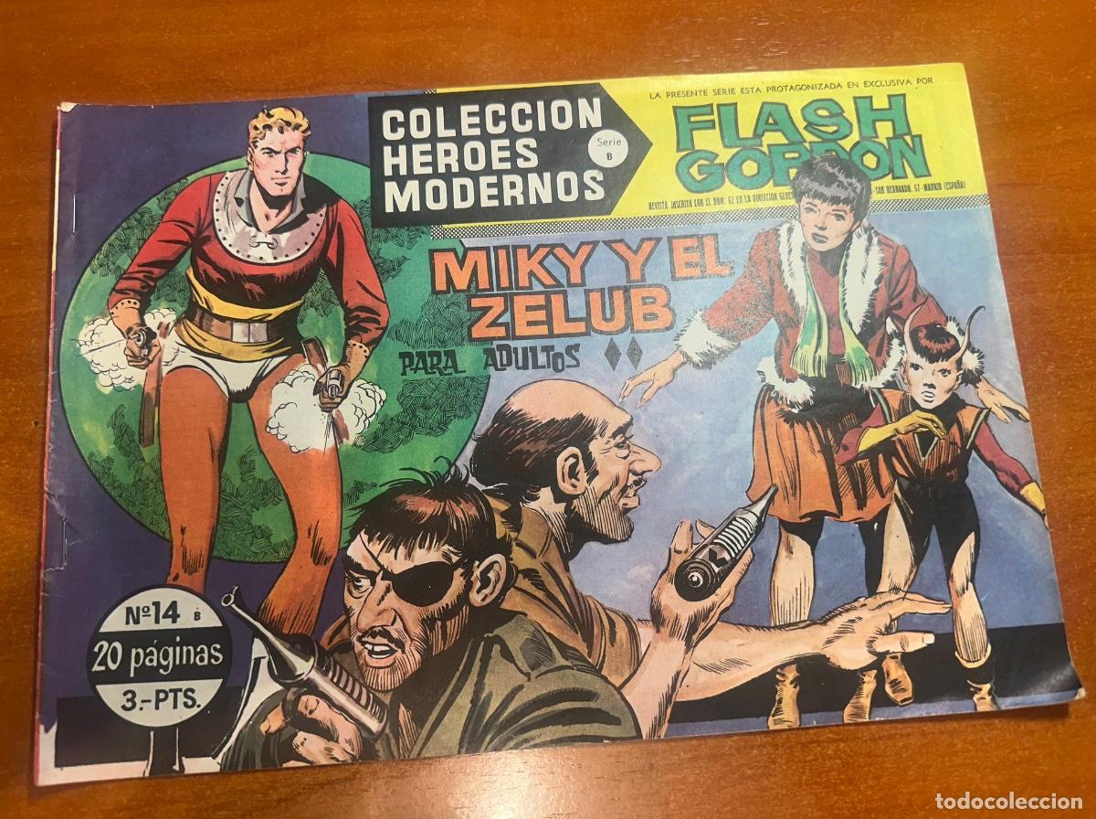 Livros de Banda Desenhada: FLASH GORDON HEROES MODERNOS SERIE B NUM. 14 ORIGINAL EDIT. DOLAR