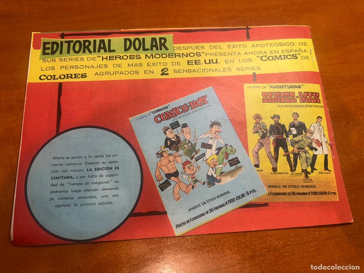 Tebeos: FLASH GORDON HEROES MODERNOS SERIE B NUM. 14 ORIGINAL EDIT. DOLAR - Foto 2