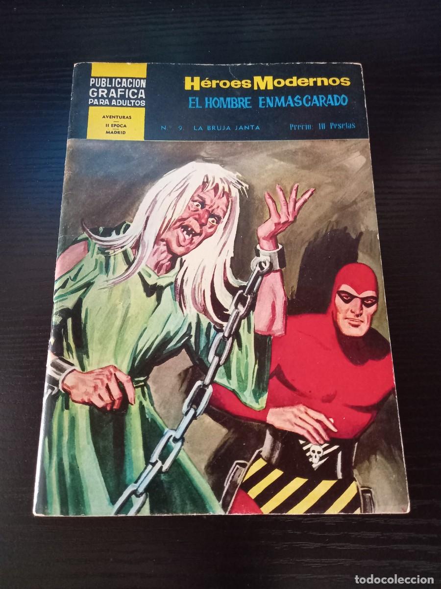 Comics: H&eacute;roes Modernos n&ordm; 9 (II &eacute;poca) - El Hombre Enmascarado