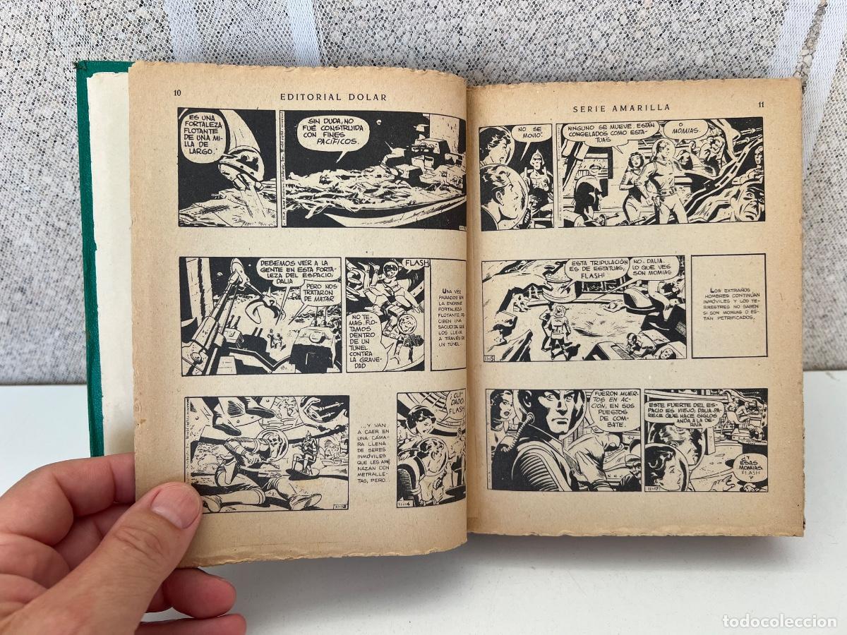 Tebeos: COMIC FLASH GORDON NUMERO 5 LOS SKORPIS DE 1959 EDITORIAL DOLAR - Foto 7