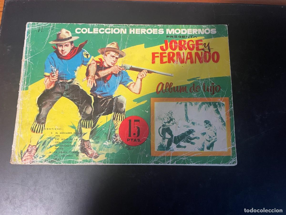 Tebeos: JORGE Y FERNANDO - ALBUM DE LUJO N&ordm; 2 - DOLAR 1961