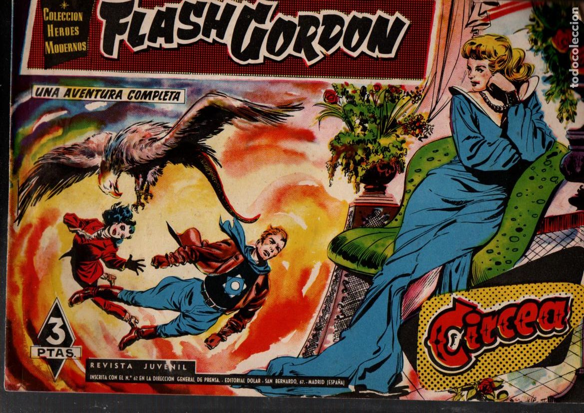 Livros de Banda Desenhada: COLECCION HEROES MODERNOS. FLASH GORDON. CASI COMPLETA. 66 EJEMPLARES. VER DESCRIPCION