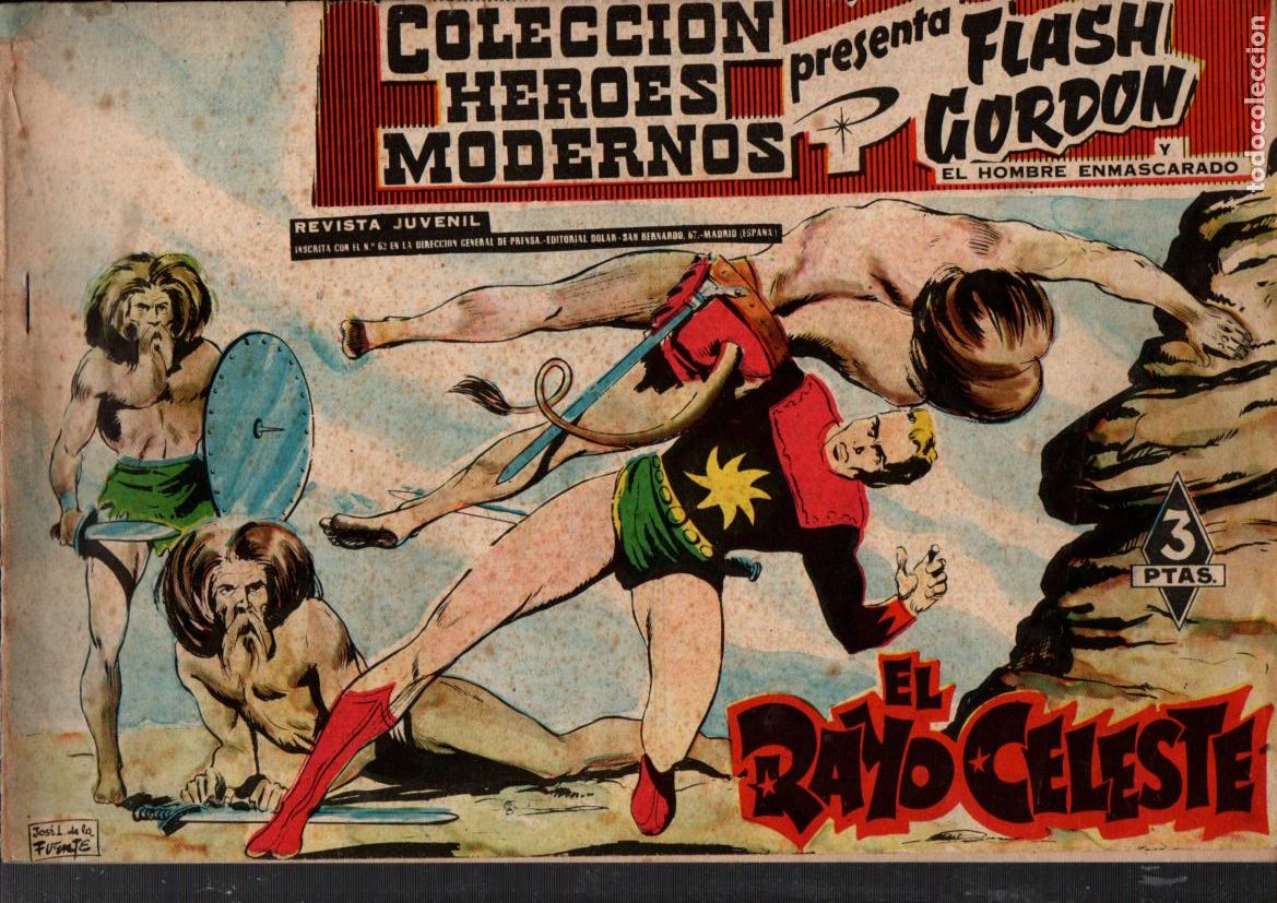 Livros de Banda Desenhada: COLECCION HEROES MODERNOS. FLASH GORDON Y EL HOMBRE ENMASCARADO. SERIE 0. COMPLETA. 30 EJEMPLARES