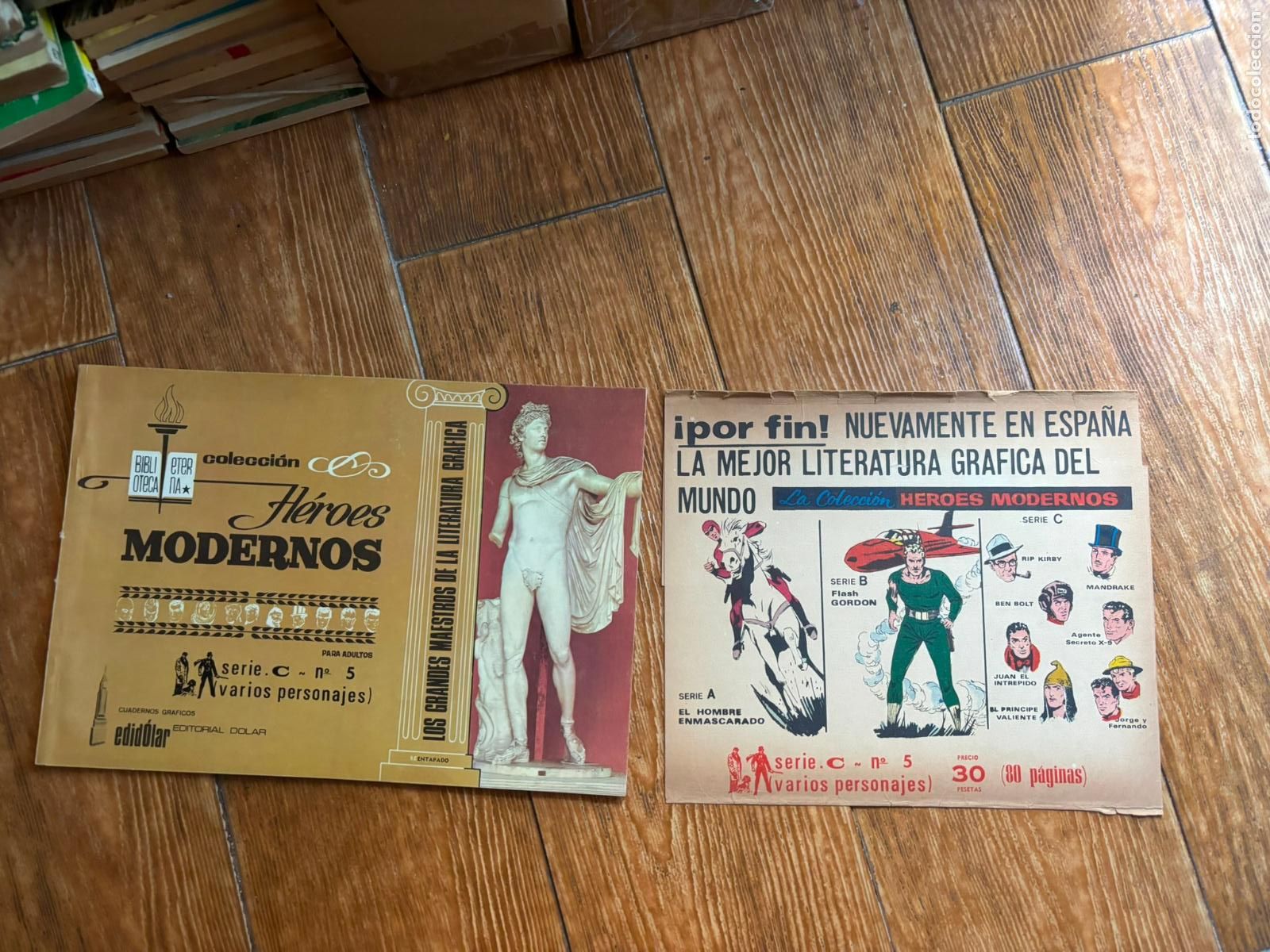 Tebeos: HEROES MODERNOS SERIE C N&ordm; 5 EDITORIAL DOLAR CON SU HOJA DE PUBLICIDAD