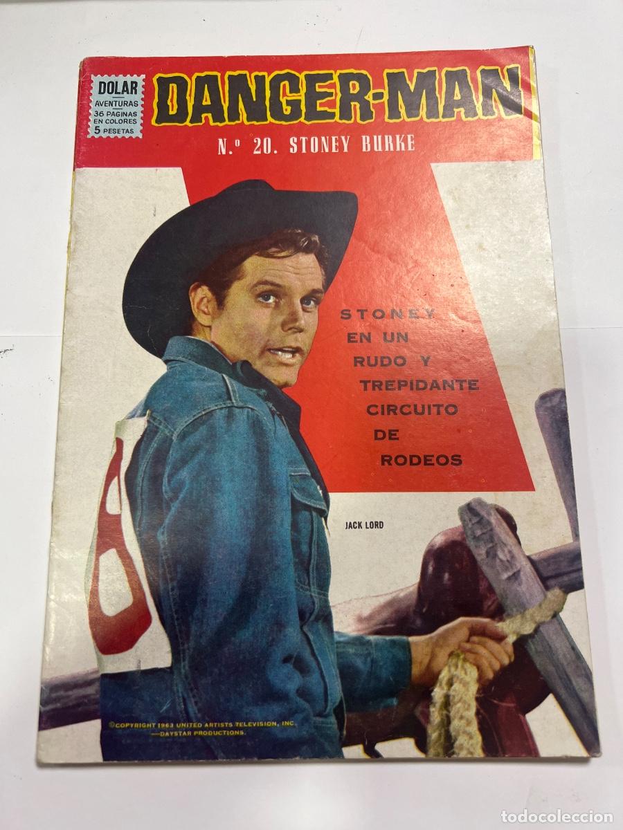Tebeos: DANGER-MAN. N&deg; 20. STONEY BURKE. EDITORIAL D&Oacute;LAR.