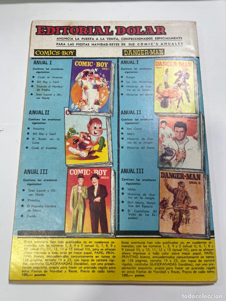 Tebeos: DANGER-MAN. N&deg; 20. STONEY BURKE. EDITORIAL D&Oacute;LAR. - Foto 5
