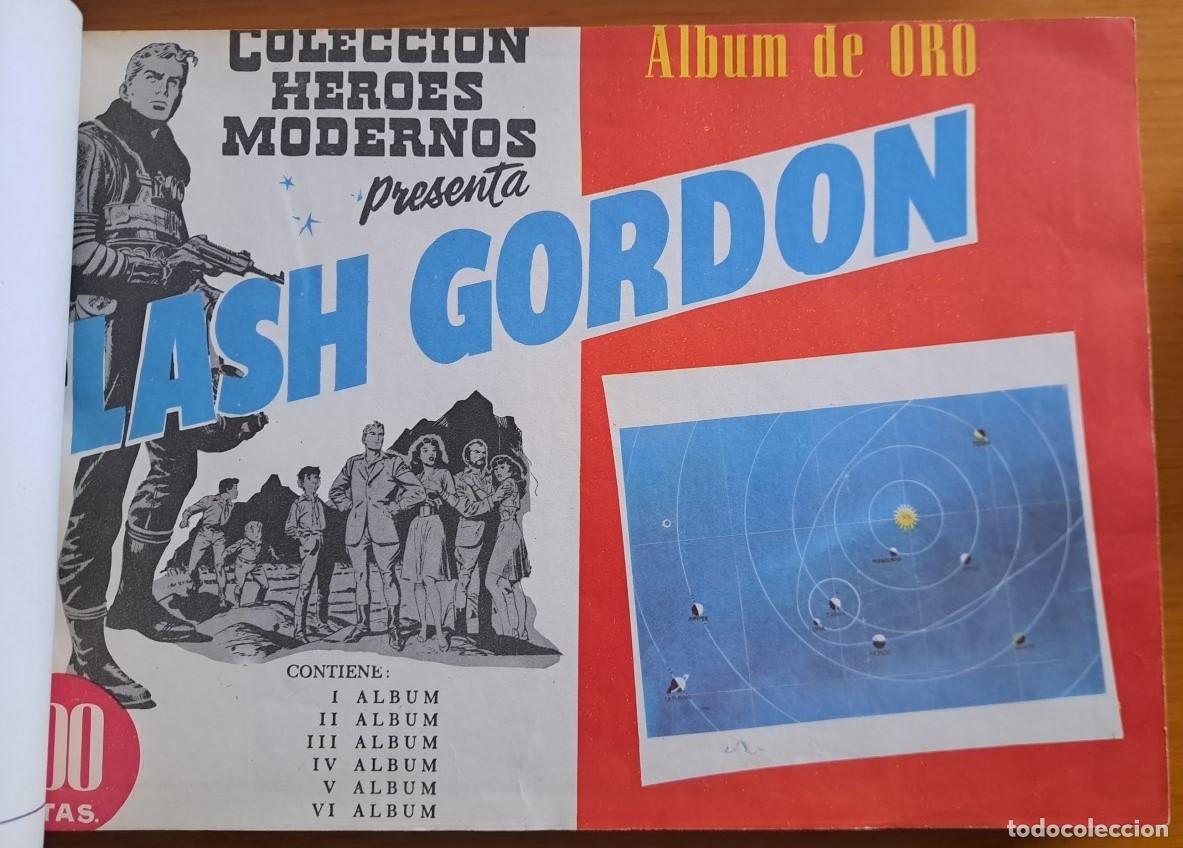 Tebeos: &Aacute;LBUM DE ORO FLASH GORDON (1958) - EDITORIAL D&Oacute;LAR - COLECCI&Oacute;N H&Eacute;ROES MODERNOS - DAN BARRY
