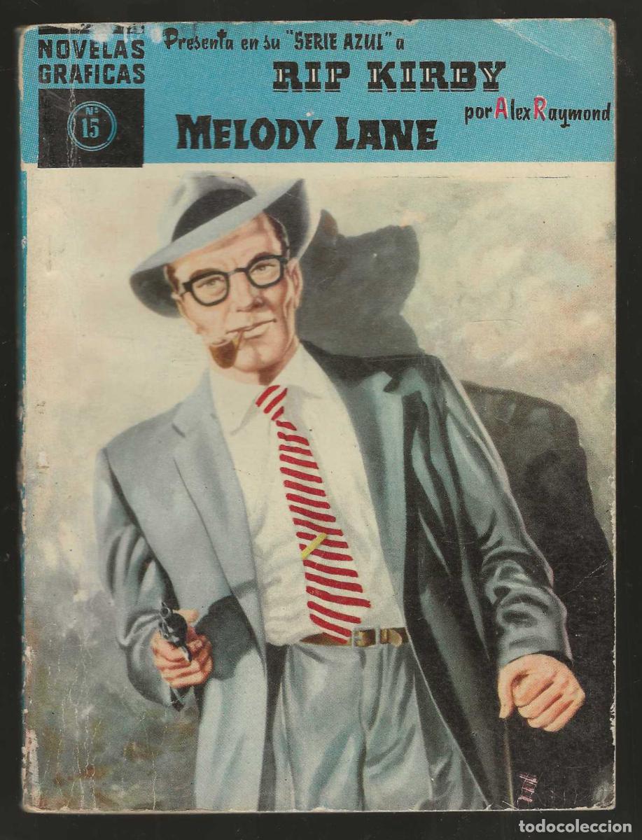 Tebeos: NOVELAS GR&Aacute;FICAS -- SERIE AZUL -- RIP KIRBY N&ordm; 15