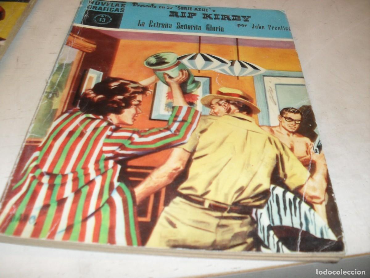 Tebeos: RIP KIRBY N&ordm; 43,LA EXTRA&Ntilde;A SE&Ntilde;ORITA GLORIA,DE ALEX RAYMOND,DE 48.DOLAR,1959