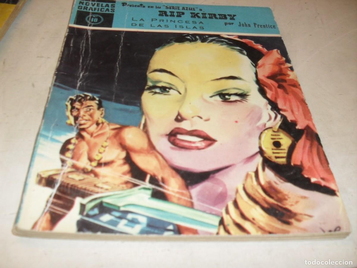 Tebeos: RIP KIRBY N&ordm; 40,LA EXTRA&Ntilde;A SE&Ntilde;ORITA GLORIA,DE ALEX RAYMOND,DE 48.DOLAR,1959