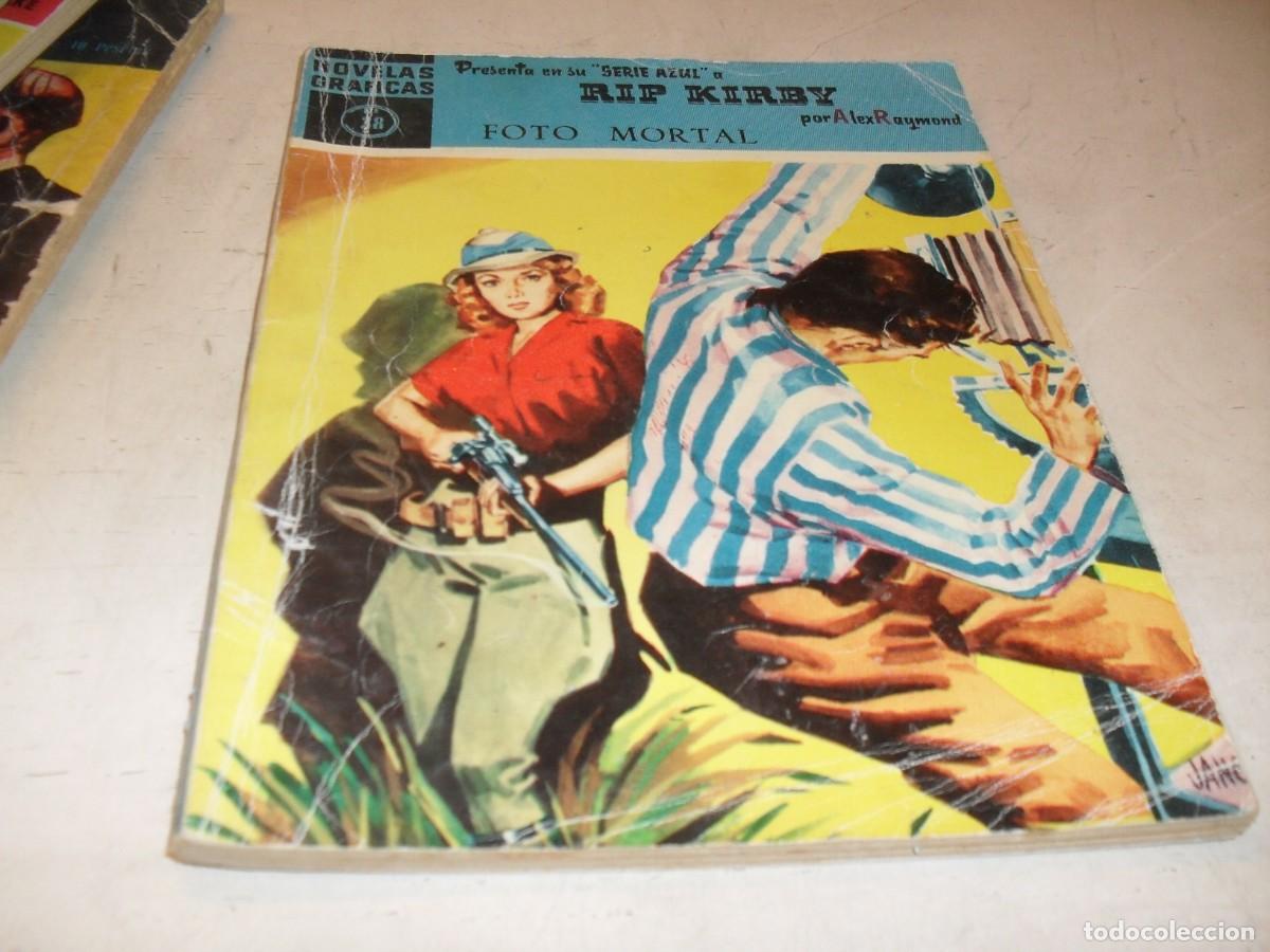 Tebeos: RIP KIRBY N&ordm; 38,FOTO MORTAL,DE ALEX RAYMOND,DE 48.DOLAR,1959