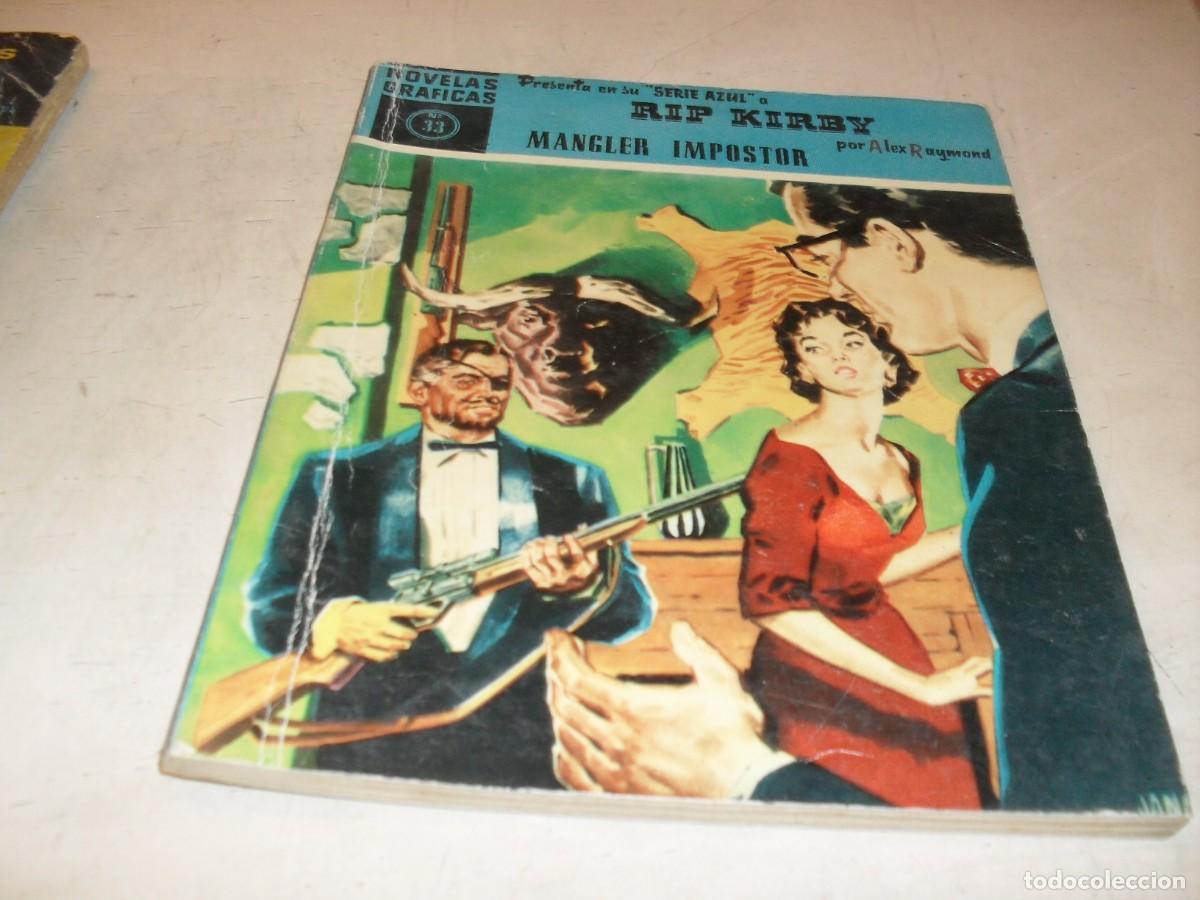 Tebeos: RIP KIRBY N&ordm; 33,MANGLER,IMPOSTOR,DE ALEX RAYMOND,DE 48.DOLAR,1959