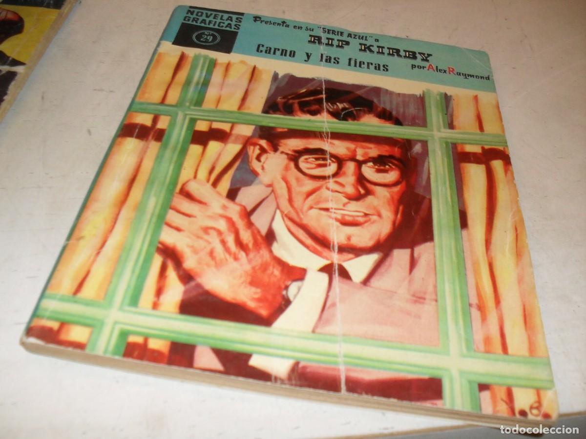 Tebeos: RIP KIRBY N&ordm; 29,CARNO Y LAS FIERAS,DE ALEX RAYMOND,DE 48.DOLAR,1959