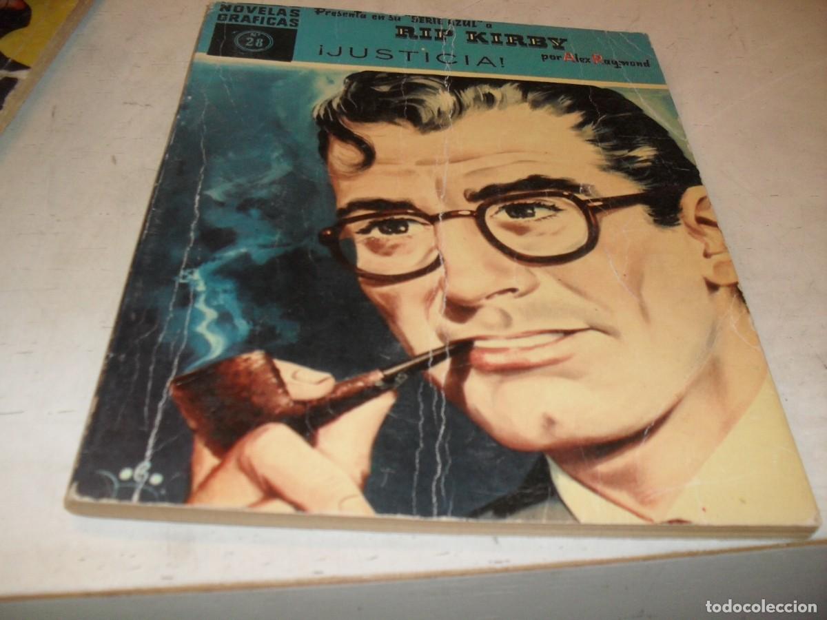 Tebeos: RIP KIRBY N&ordm; 28,JUSTICIA,DE ALEX RAYMOND,DE 48.DOLAR,1959