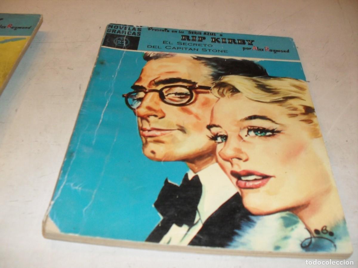 Tebeos: RIP KIRBY N&ordm; 22,EL SECRETO DEL CAPITAN STONE,DE ALEX RAYMOND,DE 48.DOLAR,1959