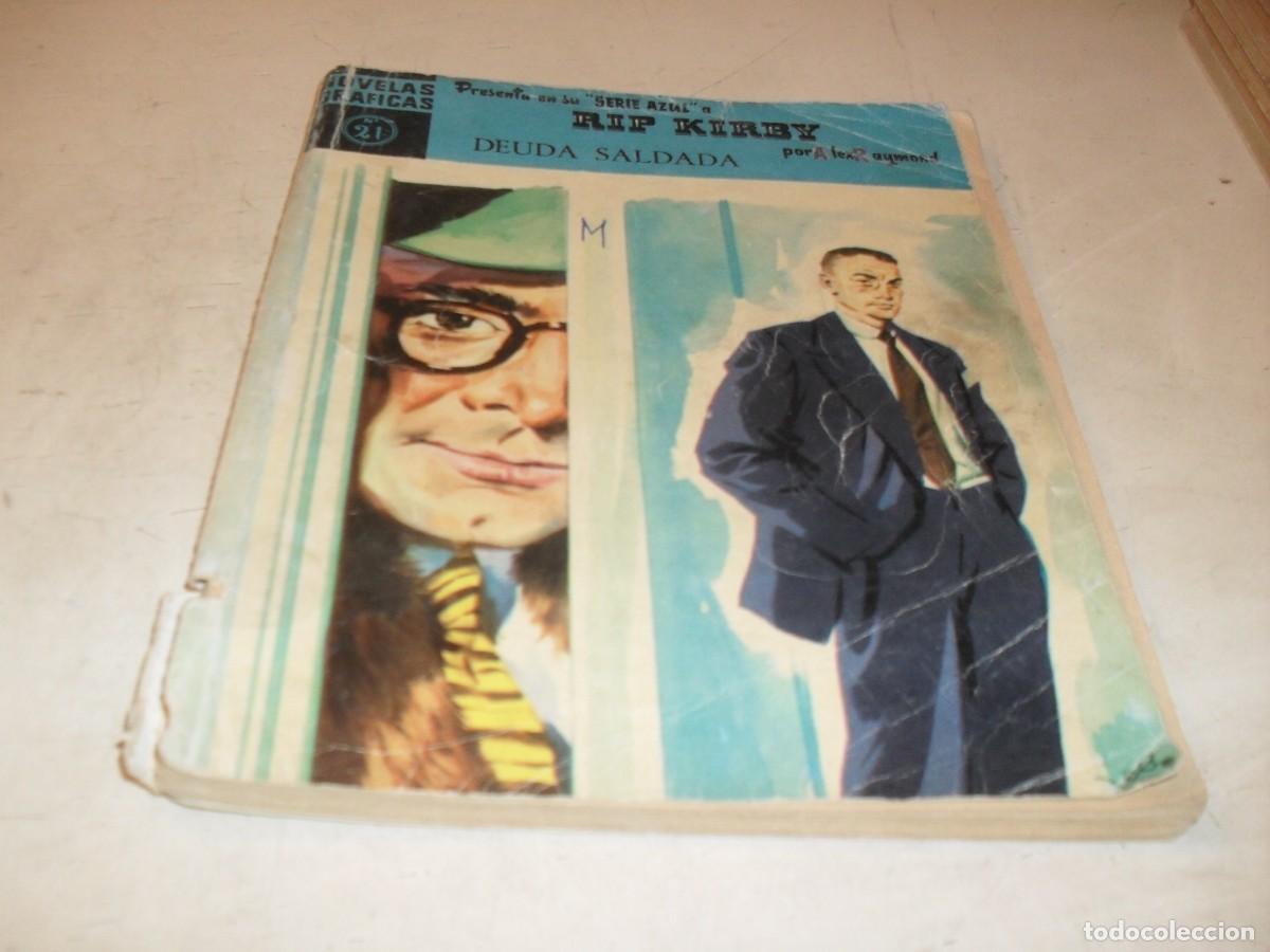 Tebeos: RIP KIRBY N&ordm; 21,DEUDA SALDADA,DE ALEX RAYMOND,DE 48.DOLAR,1959