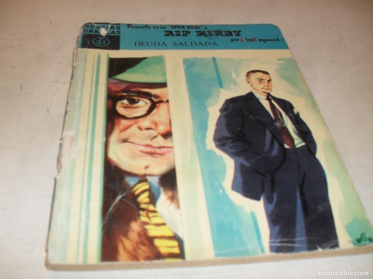 Tebeos: RIP KIRBY N&ordm; 21,DEUDA SALDADA,DE ALEX RAYMOND,DE 48.DOLAR,1959