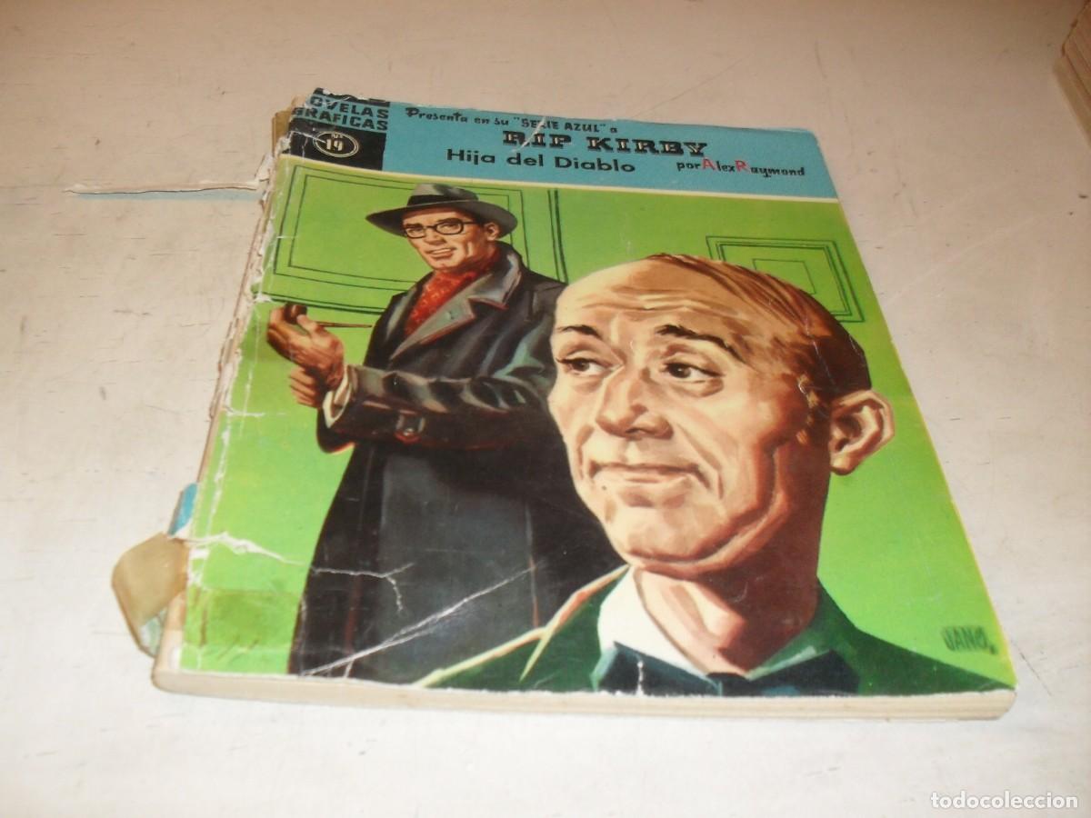 Tebeos: RIP KIRBY N&ordm; 19,HIJO DEL DIABLO,DE ALEX RAYMOND,DE 48.DOLAR,1959