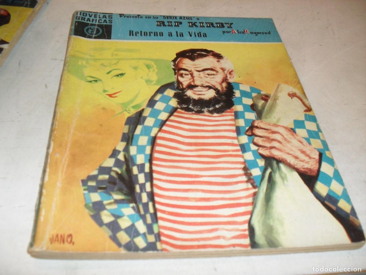 Tebeos: RIP KIRBY N&ordm; 25,RETORNO A LA VIDA,DE ALEX RAYMOND,DE 48.DOLAR,1959