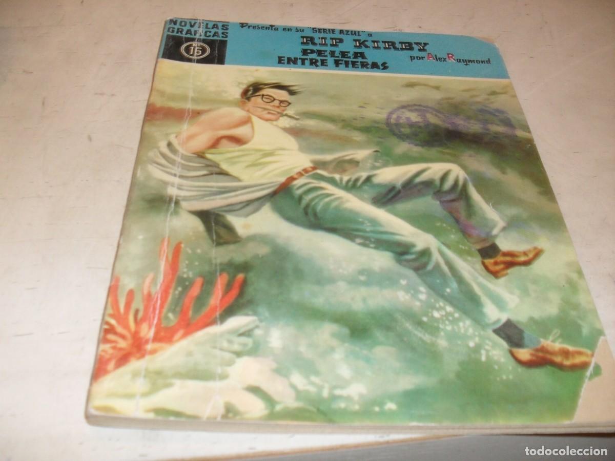 Tebeos: RIP KIRBY N&ordm; 16,PELEA ENTRE FIERAS,DE ALEX RAYMOND,DE 48.DOLAR,1959