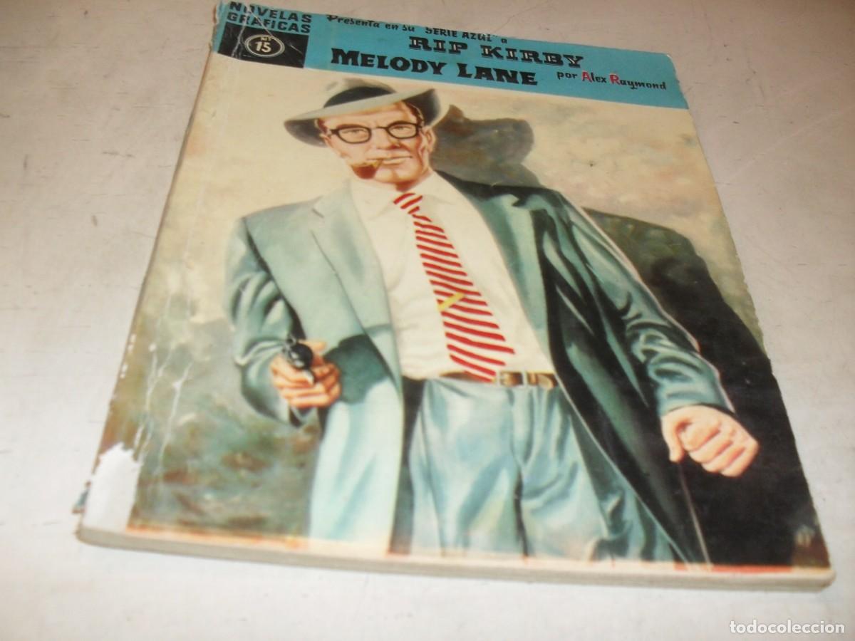 Tebeos: RIP KIRBY N&ordm; 15,MELODY LANE,DE ALEX RAYMOND,DE 48.DOLAR,1959