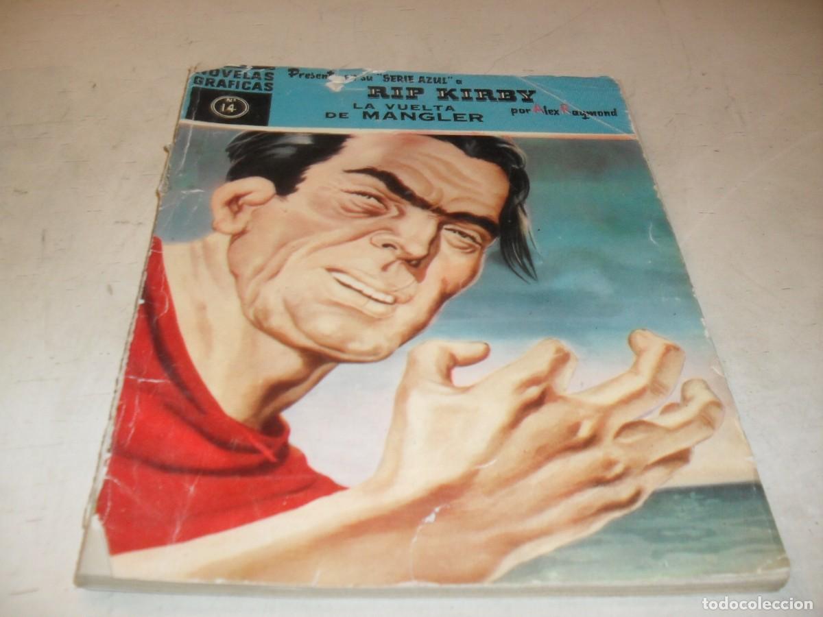 Tebeos: RIP KIRBY N&ordm; 14,LA VUELTA DE MANGLER,DE ALEX RAYMOND,DE 48.DOLAR,1959